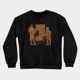 Hieroglyph Chat App by Tobe Fonseca Crewneck Sweatshirt